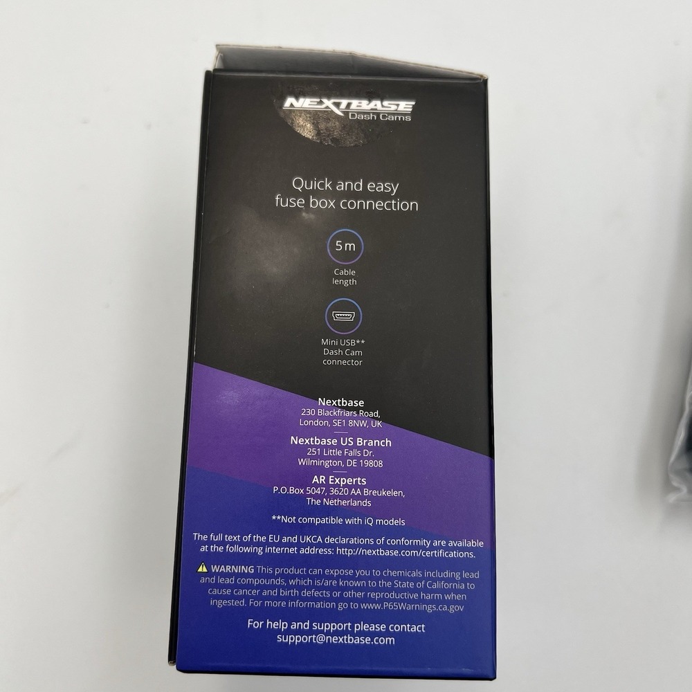 NEXTBASE Series 2 Dash Cam Hardwire Kit Black, NBDVRS2HK - New - Picture 7 of 7